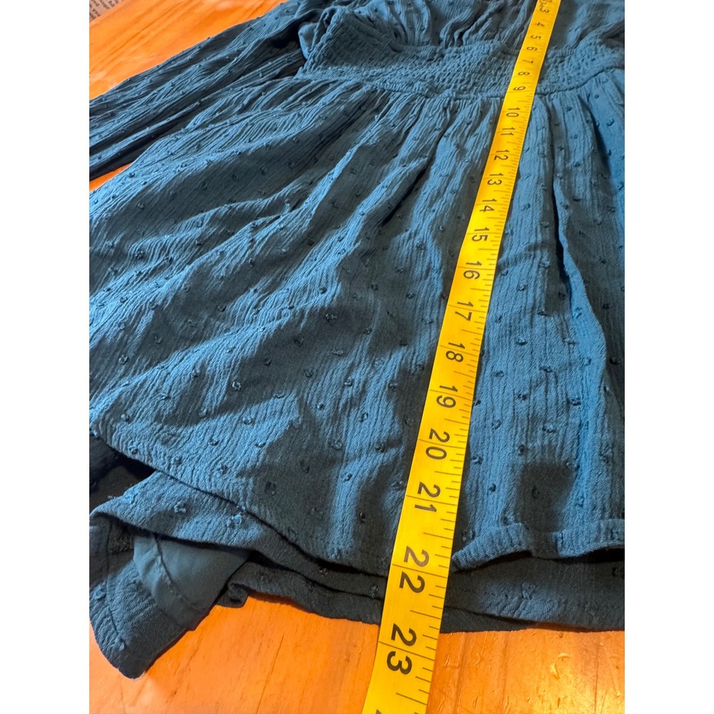 HOLLISTER‎ Women's XS Deep Green Forest Fairy Goblincore Cottagecore Romper - Picture 5 of 8